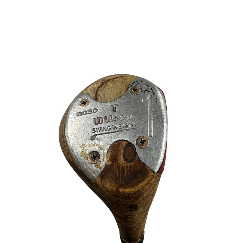 Wilson Driver 1 Wood Swing Weight 6030 Laminated Steel Shaft